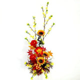 Arranjo de Chão Campestre Outonado - GG Dubai - 1,68cm de altura - MarketFlor